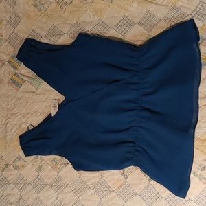 Banana Republic Peplum top NWT